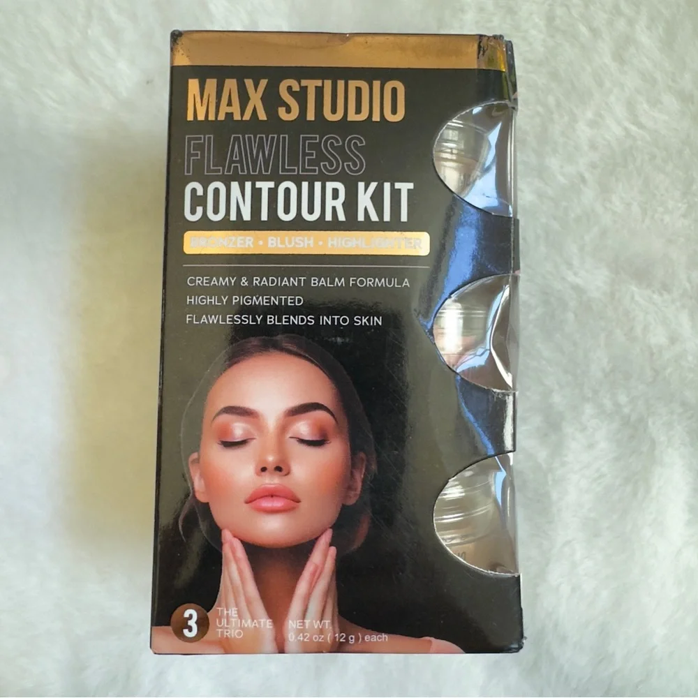 ✅NEW “Max Studio” Flawless Contour Kit - Bronzer, Blush, Highlighter